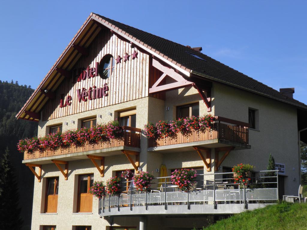 Hôtel Le Vétiné Le Valtin Exterior foto